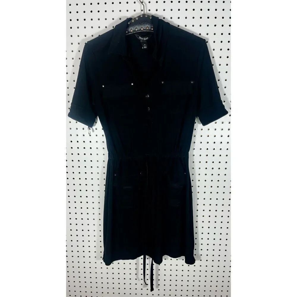White House Black Market shirt dress size 8